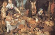 Frans Snyders Pieter cornelisz van ryck Kitchen Scene (mk14) France oil painting artist
